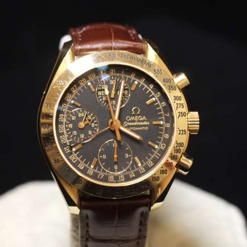 OMEGA 18K ROSE GOLD WATCH