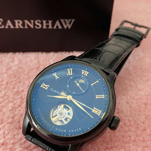 英國 Thomas Earnshaw 月相 自動機械錶