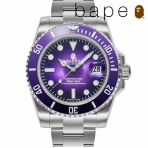 BAPE 猿人紫色手錶 BATHING APE   BAPEX TYPE 1 向Rolex 致敬 長期斷貨王 日本速遞...