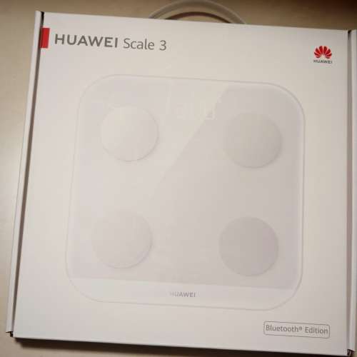 全新未開封。華為 Huawei Scale 3 藍牙體脂秤