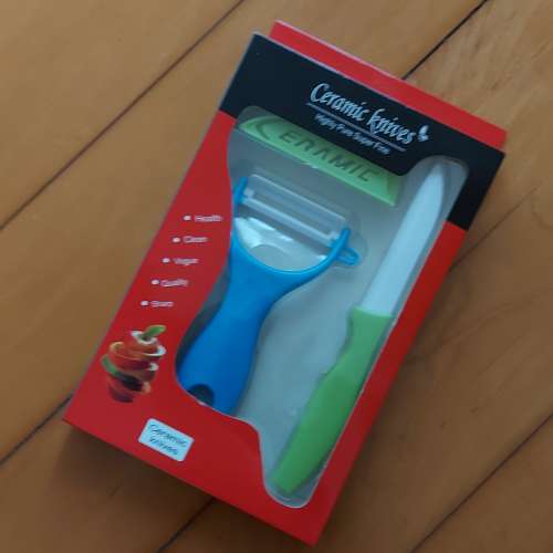 Ceramic knife & peeler 陶瓷刀及削皮器