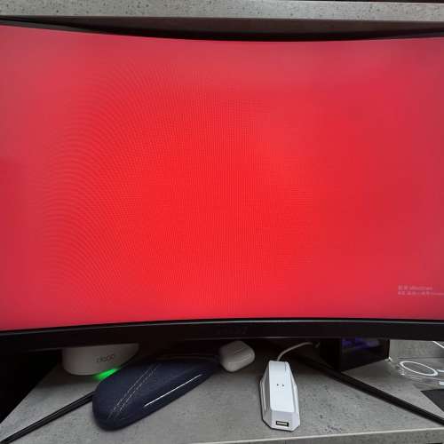 二手 MSI Optix G24C6 曲面電競顯示器 24吋 1080p 144Hz 1500R 可掛牆