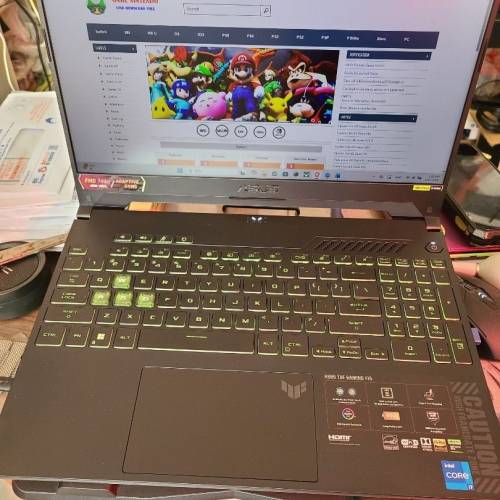 ASUS TUF Gaming F15 Core i7 RTX 4060 laptop