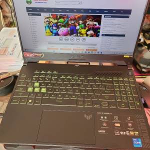 ASUS TUF Gaming F15 Core i7 RTX 4060 laptop