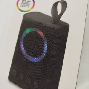 全新 LED 藍芽喇叭 黑/藍色 Speaker