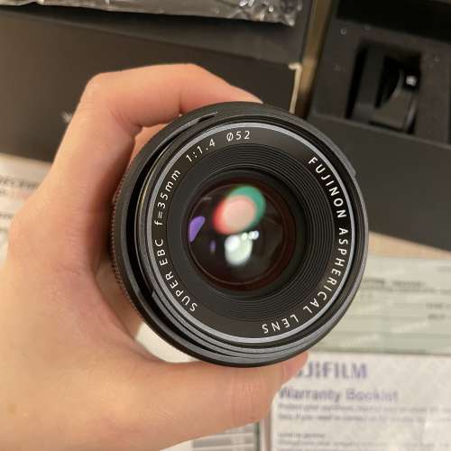 Fujifilm FUJINON XF 35mm F1.4 R 行貨 有單 有盒