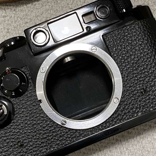 Leica IIIG (LTM mount) Black Paint Repaint