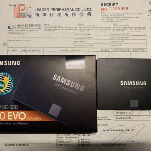 Samsung 860 EVO SATA 2.5吋 SSD 500GB V-NAND 99%健康度