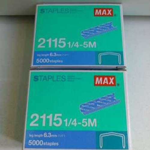 全新 MAX 釘書機  or  MAX 書釘  or  CARL 打孔機