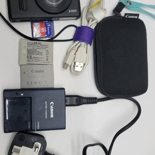Canon Powershot S100 數位相機全套