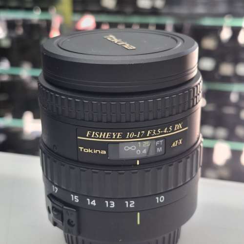 TOKINA AT-X FISHEYE 10-17MM F3.5-4.5 DX CANON EF MOUNT