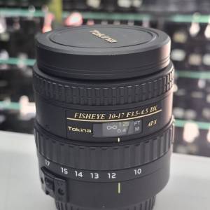 TOKINA AT-X FISHEYE 10-17MM F3.5-4.5 DX CANON EF MOUNT
