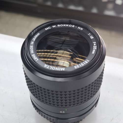 MINOLTA MC.W.ROKKOR-HH 35MM F1.8