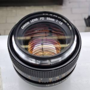 CANON FD 55MM F1.2