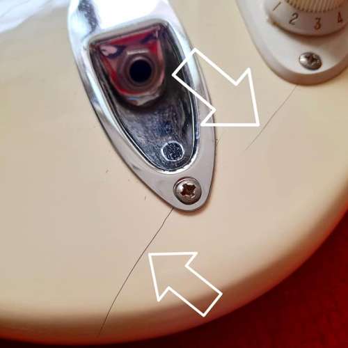 FENDER Squier Stratocaster GUITAR 電結他 淺黃色 鏡面