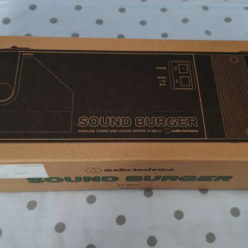 Audio Technica Sound Burger 無線黑膠唱盤