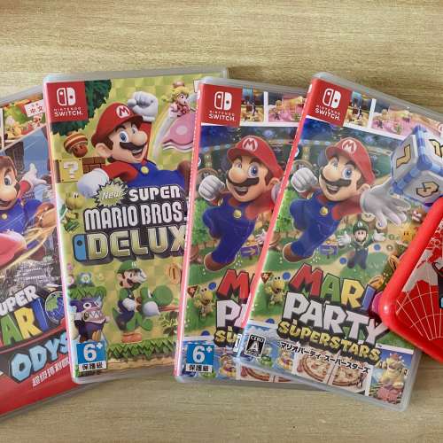 放Switch Games,全部9隻Games,送埋遊戲卡收納盒