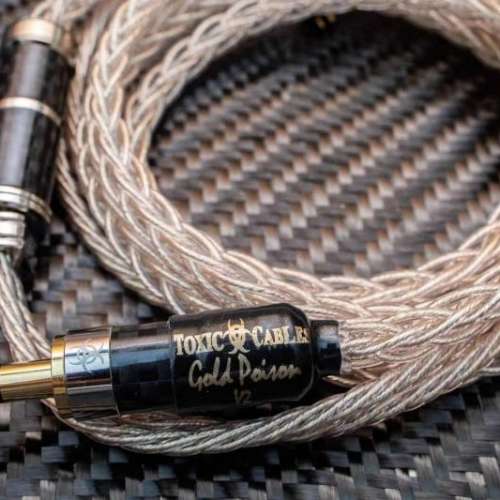 Toxic cables Gold Silver Poison GSP V2
