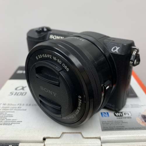 sony a5100連 kit lens