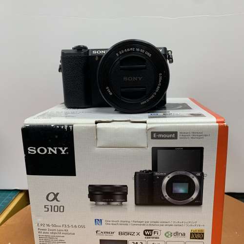 sony a5100連 kit lens