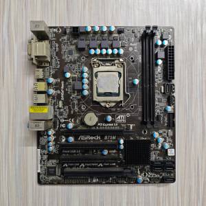 ASRock B75M 主機板 + I5 3330 CPU