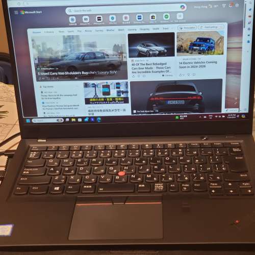 90% new Lenovo ThinkPad X1 carbon i5-8350u 8G sram 1TB ssd with 4G modem