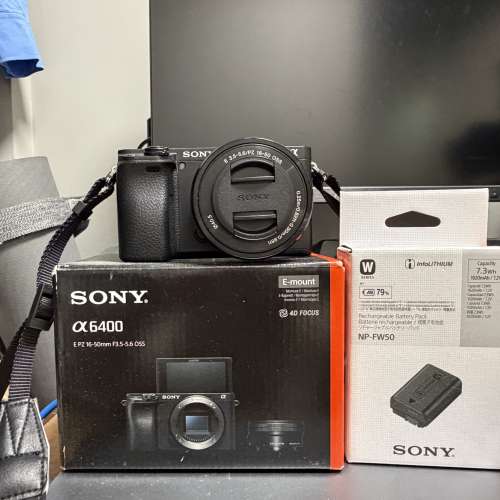 Sony a6400 Kit鏡 新電池