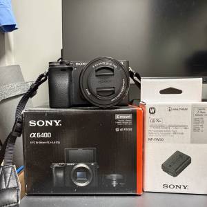 Sony a6400 Kit鏡 新電池
