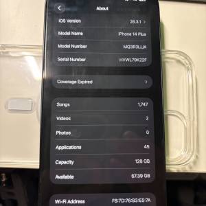 iPhone 14 Plus 128gb