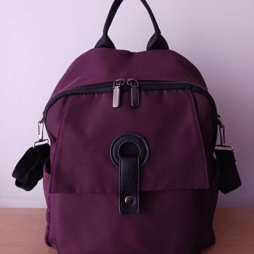 Purple backpack / crossbody bag 紫色背囊 / 斜孭袋