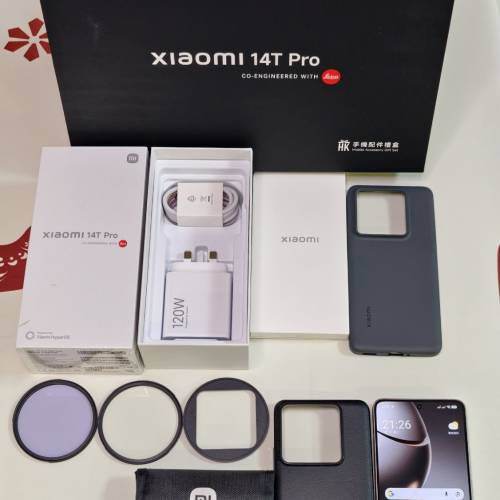 Xiaomi 小米 14T Pro 12+512GB 銀灰色 + 原裝攝影禮盒