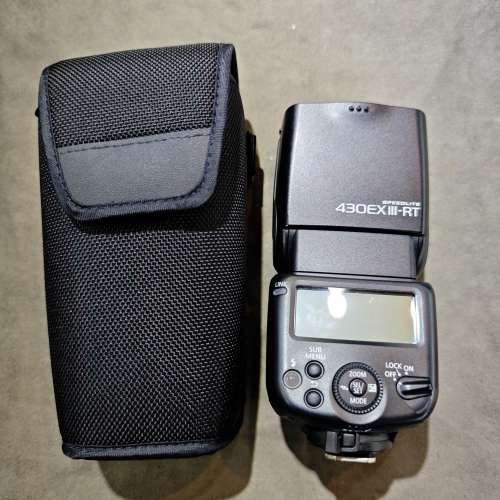 canon 430EXIII-RT 佳能 冇盒冇單 有袋 送電池 98%new