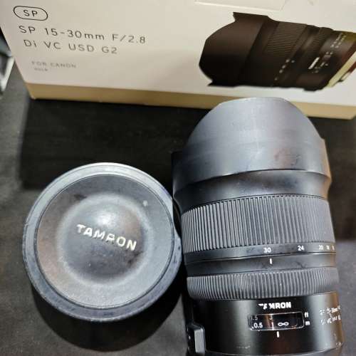 Tamron 騰龍 15-30/2.8 G2 A041 USD VC for Canon EF 佳能 有盒有單有證 送 150mm ...