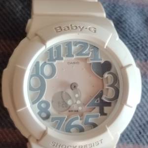 Baby G 5194 電子錶 奶白色