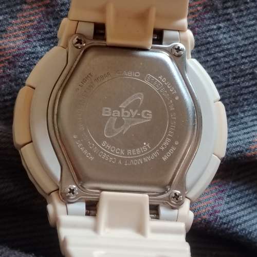 Baby G 5194 電子錶 奶白色