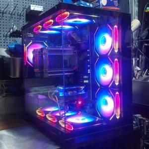 雙路CPU 44核88線程，RX 5700顯卡，512GB SSD，2TB HDD，32GB RAM，WiFi，藍牙，音...