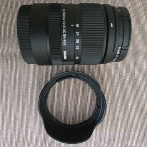 sigma 18-50 2.8 DC DN （Sony)