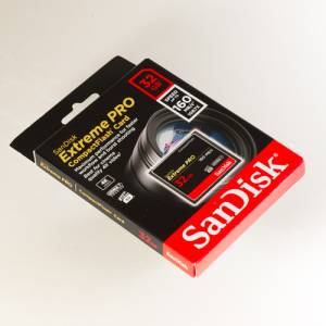 SanDisk 32GB Extreme PRO Compact Flash (CF) Memory Card 記憶卡