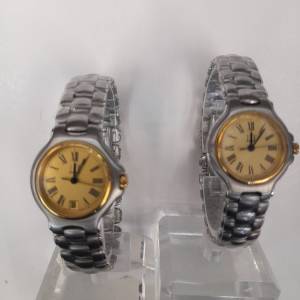 Dunhill Flagship Londinium 18KT Gold Bezel Lady's Quartz Watch ( Each Pc.每個...