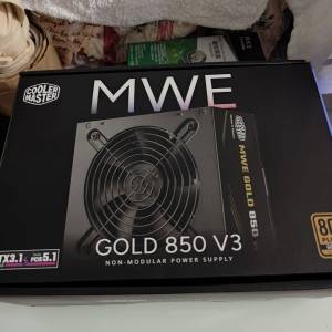 Cooler Master MWE Gold 850W V3 ATX 3.1全模組 電腦火牛