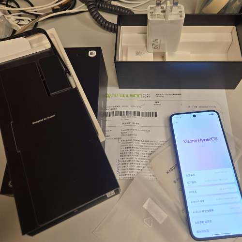 97%新 小米 Xiaomi Mix Flip 5G 12+512GB 港行 有單 有盒 有保