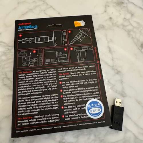 Audioquest JitterBug USB Data & Power Noise Filter