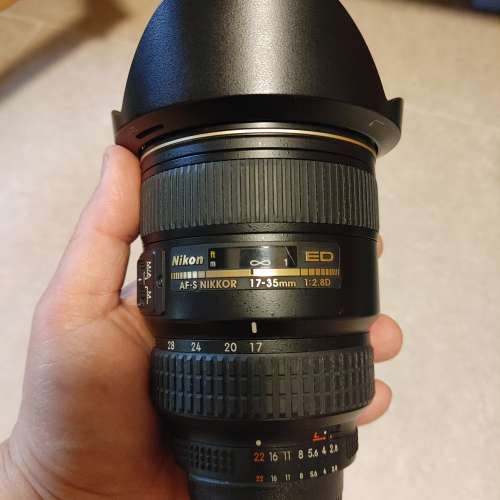 Nikon AFS 17-35mm f2. 8 ED 金廣角