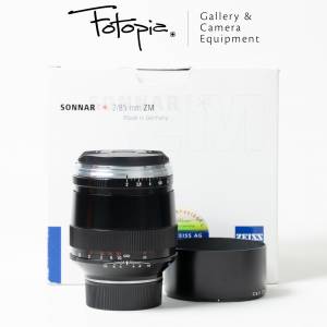 || Carl Zeiss Sonnar T* ZM 85mm F2 - Germany with packing ||