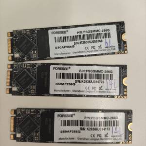 FORESEE m2 ssd 256GB x3