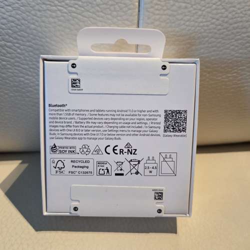全新白色 Samsung Galaxy Buds 3 FE (White Color) 智能耳機