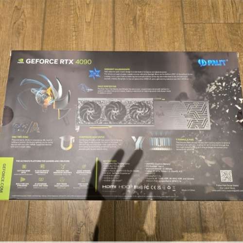 Palit GeForce RTX 4090 GameRock 顯示卡