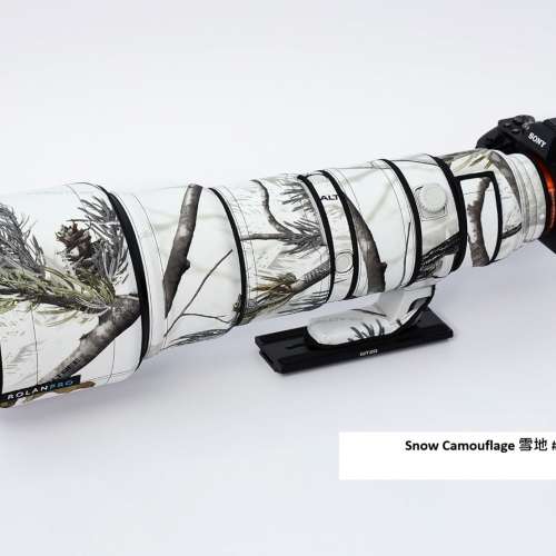 ROLANPRO Lens Camouflage Coat For SONY FE 400-800mm F6.3-8 G OSS - 雪地 #22