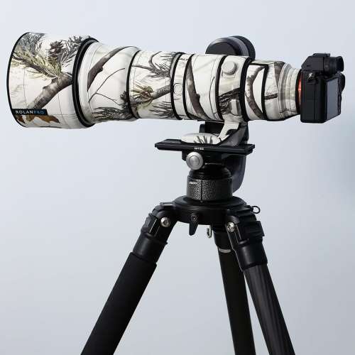 ROLANPRO Lens Camouflage Coat For SONY FE 400-800mm F6.3-8 G OSS - 雪地 #22