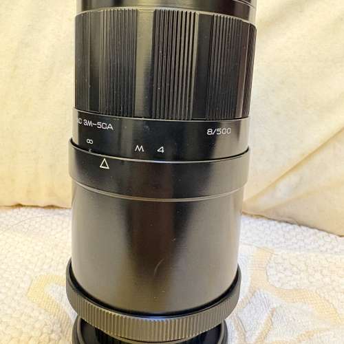 俄仔 500mm f/8 MC 3M-5CA 反射鏡 for Canon mount